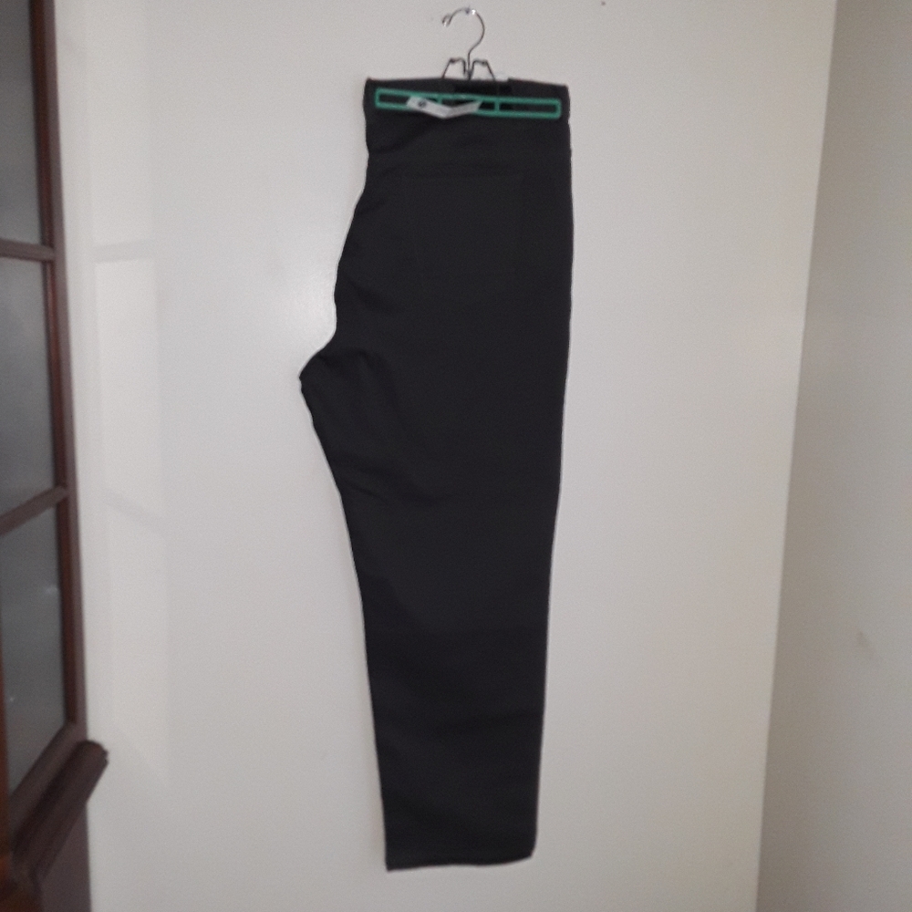 AKADEMIKS MENS CHARCOAL GREY KHAKI.  SIZE 48 / 34